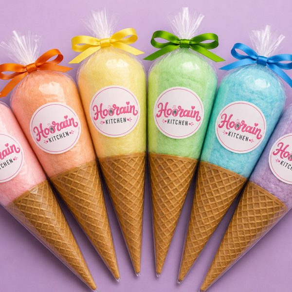 Cotton Candy Cones