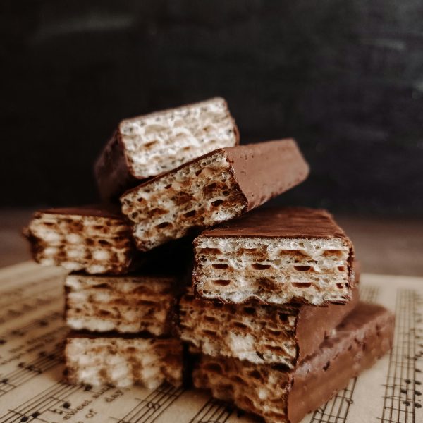Chocolate Decorated Wafers