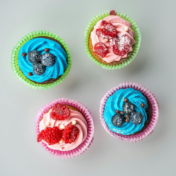 Candy Decorated Cupcakes